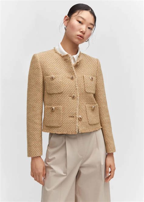 chaqueta tipo chanel zara 2023|Descubre las elegantes chaquetas tipo Chanel de Zara: la .